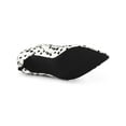 thumbnail image 5 of BLISSFUL STEP Women's Polka Dots Stiletto Heel Ankle Boots White 7.5, 5 of 7
