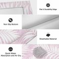 thumbnail image 5 of Palm Leaves Pink Outdoor Rug for Patio/Deck/Porch, Non-Slip Large Area Rug 3 x 5 Ft, Summer Botanical Coastal Tropical Indoor Outdoor Rugs Washable Area Rugs, Reversible Camping Rug Carpet Runner, 5 of 8