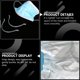 thumbnail image 2 of 12pcs Reutilizable Mascarilla Soporte Strap Boca Cubierta de cara Strip de protección, 2 of 7