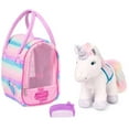 thumbnail image 2 of Pucci Pups Rainbow Glam Bag & Sparkly Unicorn Plush Set, 2 of 4