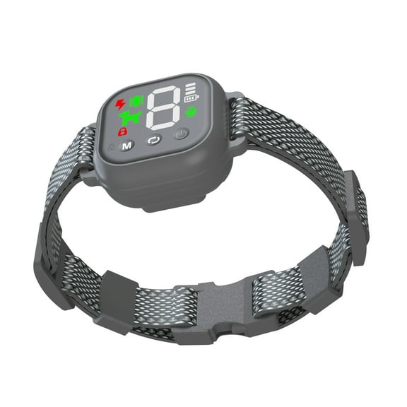 Anti Bark Collar for Dogs,No Shock Bark Collar,Humane Beep & Vibration,8 Adjustable Sensitivity, Rechargeable Dog Barking Collar,Anti Barking Device for Large Medium Small Dogs (Black)