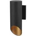 thumbnail image 2 of Minka-Lavery Pineview Slope 12.5" Black Gold Outdoor Wall Light E26 60W, 2 of 2
