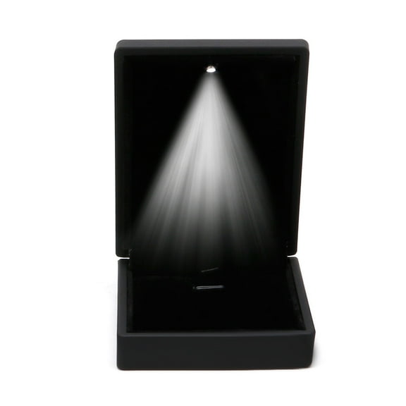 Aellinatey Luxury LED Light Bracelet Gift Box Velvet Jewelry Bangle Box Storage for Case