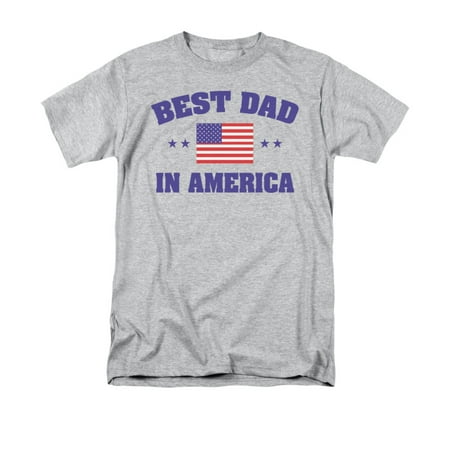 best dad in america funny adult t-shirt tee (Best Of Klaus American Dad)