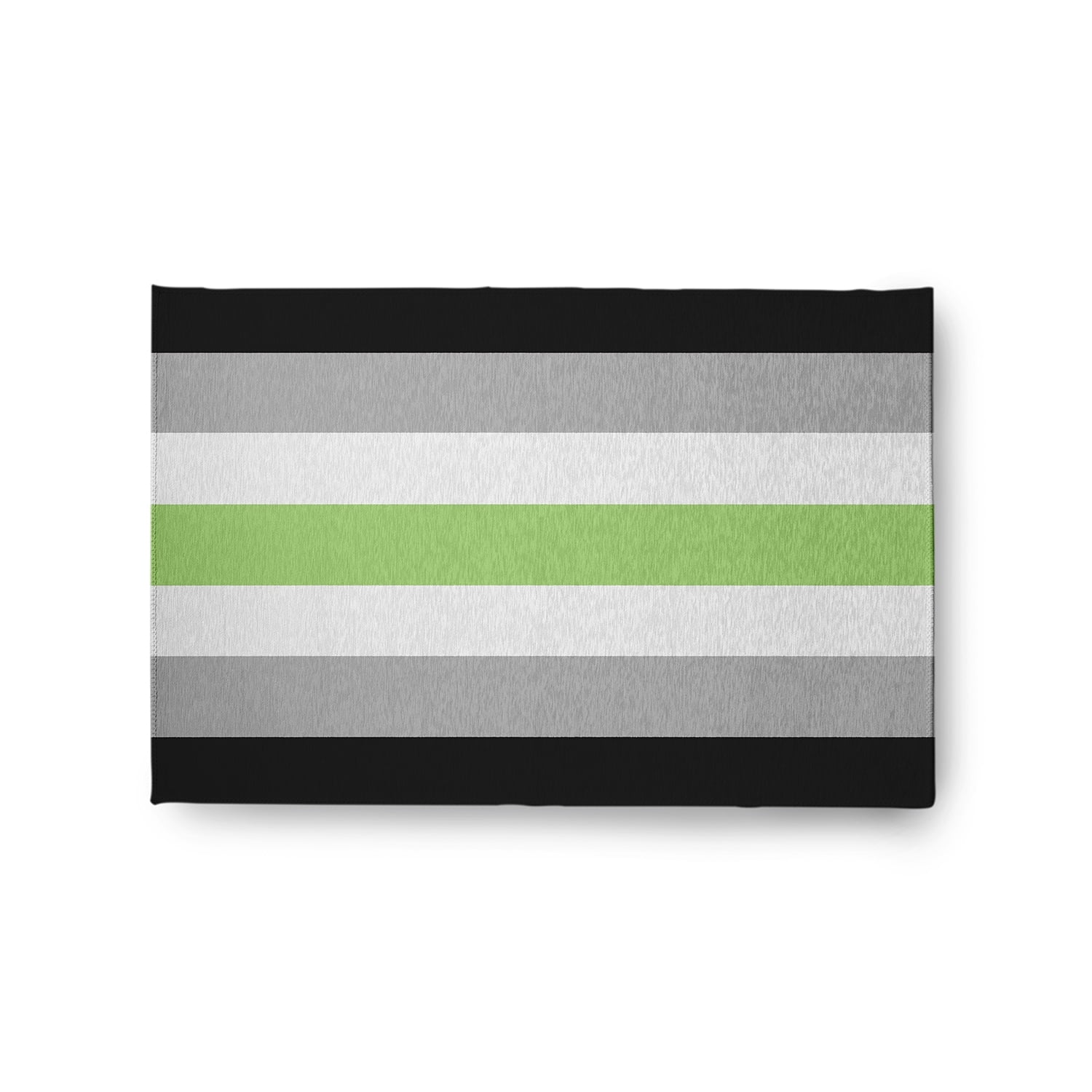 Simply Daisy 5' x 7' Agender Chevron Agender Chevron Chenille Indoor/Outdoor Rug