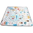 thumbnail image 3 of Beach Mat,Outdoor Picnic Mat Waterproof Picnic Blanket Camping Blanket Enhanced Features, 3 of 8