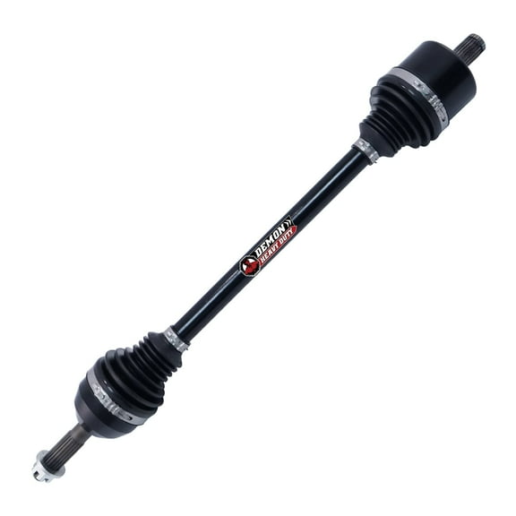 Demon Powersports Rear Left/Right Heavy Duty Axle (2014-17) Polaris Ranger 570/ETX, Made up of 4340 Chromoly Steel, in Dual Heat High Treated Strength, Wider Angles & in Molybdenum Grease Precision