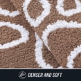 thumbnail image 5 of Buganda Door Mat for Inside, Absorbent Low Profile Doormat, Dirt Trapper for Outside Entry, Non Slip Rug with Dog Paws Prints, 16"x24", brown, 5 of 8