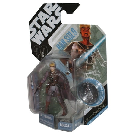 Star Wars 30th Anniversary (2007) Hasbro McQuarrie Series Han Solo Figure #7