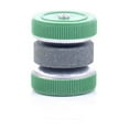 thumbnail image 5 of Knife Sharpener, Double Sided Sharpening Stone with Non-slip Base, 4.5x4x4cm Green Plastic Grinding Tool for Kitchen Knives, Easy Polishing & Sharpening for Home Cooks & Outdoor Enthusiasts, 5 of 8