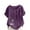 Purple#womens linen blouses loose fit, variant on LMKIHUSA Summer Linen Tops Bohemian Floral Print Soft Blouses Crew Neck Button Up Tops Short Sleeve Casual Fashion 2025 Tees Army Green,XXXXL