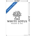 thumbnail image 3 of The White Lotus - Black and White Logo Wall Poster, 14.725" x 22.375", 3 of 5