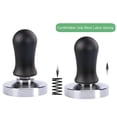 thumbnail image 4 of YasTant 58mm Espresso Tamper Coffee Tamper Calibrated with Spring Adjustable Grip Ergonomics Handle Coffee Powder Press Tool Stainless Steel Flat Base Cafe Barista Family Office Tool, 4 of 7
