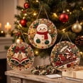thumbnail image 4 of Christmas Pearl Art DIY Kit, Cute 3D Diamond Painting Crafts for Adults, DIY Fall Home Decor Wall Art, Beginner DIY Seasonal Party Gift, 4 of 8