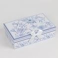 thumbnail image 6 of BalsaCircle 2 Blue Porcelain Espresso Cups and Saucers with Gift Box Party Accessories, 6 of 8