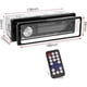 thumbnail image 5 of Radio para coche con Bluetooth, 7 luces de colores, 60 W, 5 of 5