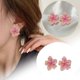 thumbnail image 4 of Pendientes de Cereza para Mujer Primavera y Verano Atmósfera Pendientes de Resina de Melocotón Dulce Niña Pendientes de Alta Gama, 4 of 8