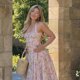 thumbnail image 3 of WhereMery Elegantes vestidos largos con hombros descubiertos, estampado estético, corte entallado, sin mangas, vestidos de fiesta elegantes de verano ajustados, 3 of 5