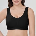 thumbnail image 2 of Njagoc3 Wireless Bras for Women Solid Color Wide Straps Bra Push Up Bra Breathable Everyday Bra, 2 of 6