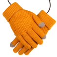 thumbnail image 3 of BadPiggies Heated Winter Gloves for Men Women, Electric Hand Warmers Windproof Touchscreen Thermal Warm Knit Gloves for Hiking Skiing Outdoor Sports - Yellow, 3 of 10