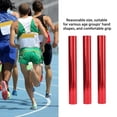 thumbnail image 3 of 3Pcs Aluminum Alloy Track Field Relay Batons, for Outdoor Running Races, Team Relay Events, Suitable for Students, 3 of 7