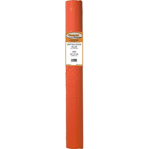 1000H Clearprint Vellum Roll, Unprinted, 24in x 10 yds.