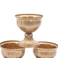 thumbnail image 5 of Miumaeov 10 Pcs Metal Gold Vases for Centerpieces 5.12" Trumpet Vase Table Decorative Centerpiece for Anniversary Ceremony Birthday Event Home Gold, 5 of 12