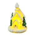 thumbnail image 2 of Casa de vacaciones navideña, casa navideña luminosa, adornos navideños, regalos, estilo D, 2 of 9
