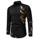 thumbnail image 2 of Camisa de Manga Larga Con Estampado de Botones Casuales A La Moda Para Hombre Odeerbi  ODB179581, 2 of 7