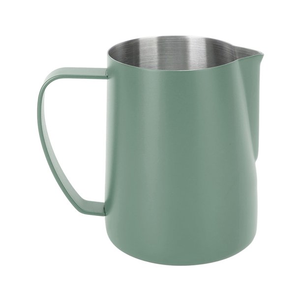 Taza De Espuma De Leche, Jarra De Leche De Acero Inoxidable De 480 Ml Taza De De Leche Jarra De De Leche Jarra De Espuma De Leche Jarra De Espuma De Leche Con Escala