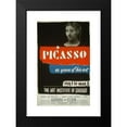 thumbnail image 2 of Anonymous 17x24 Black Modern Framed Museum Art Print Titled - Picasso-40 Years of His Art (1936), 2 of 5