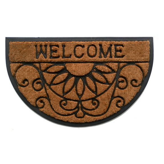 Calloway Mills Welcome Scroll Outdoor Doormat 18" x 30"
