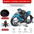 thumbnail image 1 of Bamboohart Moto RC Télécommandée à Rotation 360° - Jouets de Moto Radiocommandée Sans Fil 2,4 GHz, Moto de Course Acrobatique Haute Vitesse pour Enfants, Jouet pour Garçons, 1 of 6