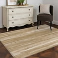 thumbnail image 3 of Rectangle Area Rugs 2.7 x 5 Ft, Brown Non-Slip Residential Carpet, Vintage Modern Abstract Art Ombre Indoor Crawling Mats Runner Rugs for Living Room/Dining Room/Bedroom, 3 of 8