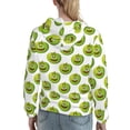 thumbnail image 7 of Xecao Happy Fruit Pattern Hoodies for Women Sweatshirts Long Sleeve Sweatshirts Pullover Outfits with Pocket-Large, 7 of 7