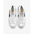 thumbnail image 4 of Nike Blazer Mid '77 CZ1055-100 Sneaker Women's White Black Leather Shoes HAM414, 4 of 6