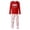 Men, variant on Yuaguia Family Matching Christmas Pajamas, Pink Christmas Trees Print Red Long Sleeve Top and Merry Everything White Lounge Pants Sleepwear Set, Baby 3 Months