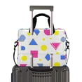 thumbnail image 2 of FORMRS 16" Laptop Bag Carrying Sleeve Case with Handle Travel Shoulder Briefcase, Yellow Retro Round, 2 of 8