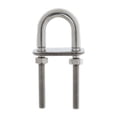 thumbnail image 3 of LOVIVER 2 PCS Bow Stern Eye, U-Bolt, 304 Stainle Steel, Boat Marine Rigging M8x100, 3 of 8