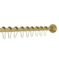 thumbnail image 1 of Kingston Brass SRK607 Tringle de Rideau de Douche Réglable Edenscape 72 Pouces avec Anneaux, Laiton Brossé, 1 of 1