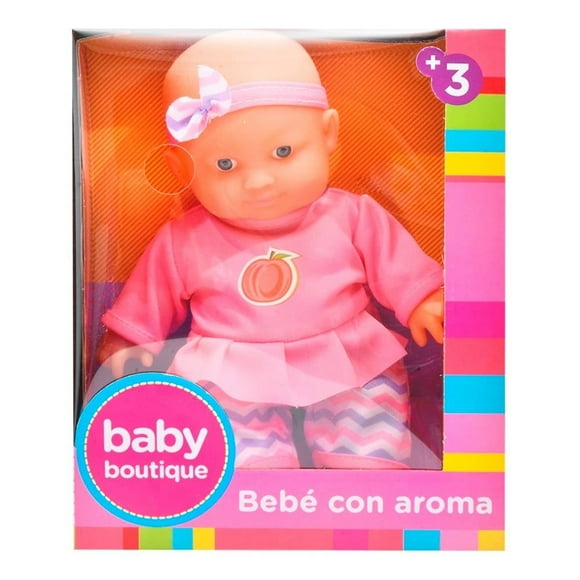 Muñeco Baby Boutique con Aroma Melocotón Multicolor
