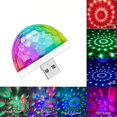 thumbnail image 1 of Multicolor Usb Led iluminación del coche atmósfera luz neón luces coloridas Control de voz Mini Festival, 1 of 1