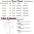 thumbnail image 3 of Mgmyaa Boys Girls Velvet Lined Long Coat Winter Plush Fleece Outerwear Soft Warm Jacket Kids 2-8Y, 3 of 4