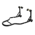 thumbnail image 4 of jinwen Generic Motorcycle Stand Lift Stand Repairing Tool with L Fork Support Frame Black, 4 of 9