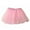 Pink, variant on Idoravan Women's Basic Versatile Skirt Clearance Women Ballet Layered Organza Lace Mini Skirt