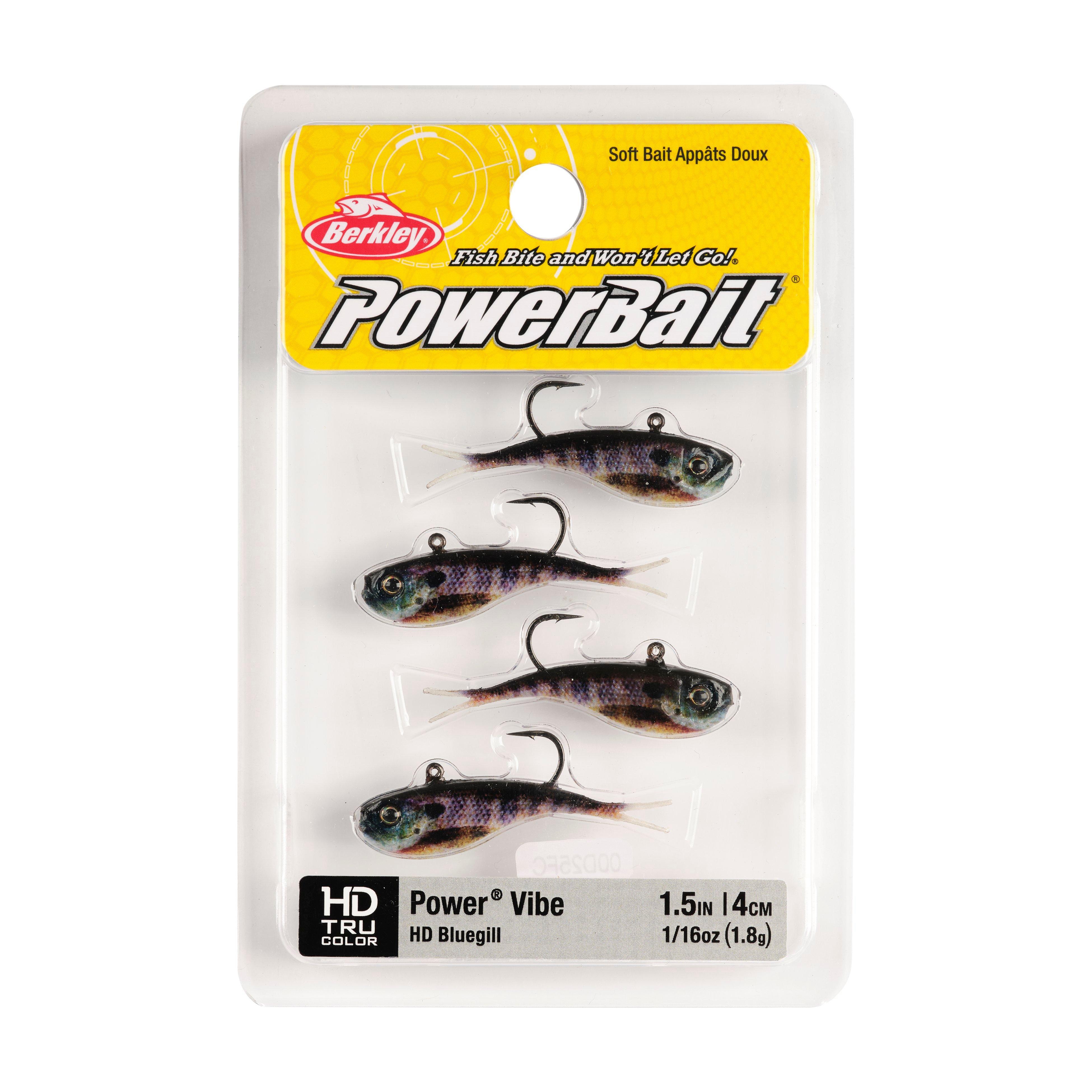 Berkley PowerBait® Power® Vibe, 1.5 in, HD Bluegill