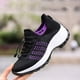 thumbnail image 5 of Mocasines informales para mujer, zapatillas deportivas informales para suministros al aire libre (40 negro morado) Ehuebsd Para Estrenar, 5 of 7