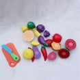 thumbnail image 2 of Kitchen Food Play Toy Cutting Fruit Vegetable Cutter Tool for Children Kids Great Gift, 2 of 6
