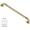 Gold, variant on Chrome Bathroom Grab Bars 24 Inch, iHansee Anti Slip Grab Bar w/Knurled Grip, Stainless Steel Safety Handle for Bathtub, Wall Mounted Balance Support Handrail, Handicap Shower Bars for Senior Elderly