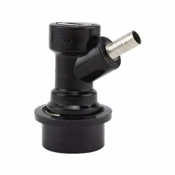 Ball Lock Quick Disconnect - Liquid with 1/4" Hose Barb